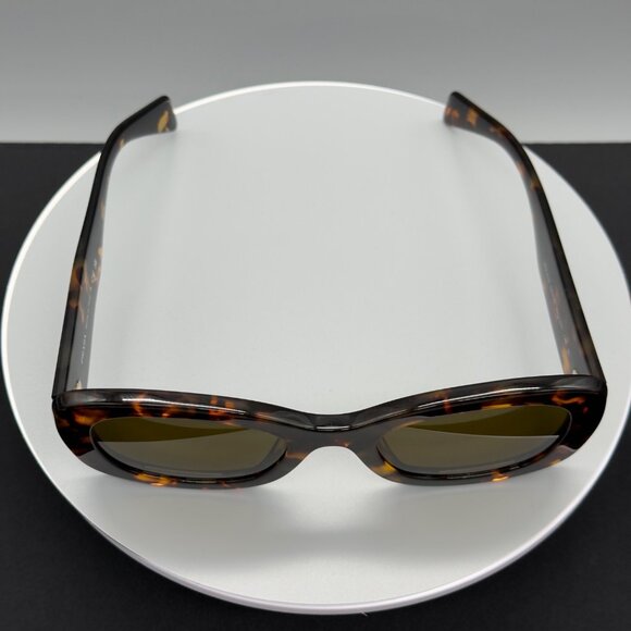 Prada Sunglasses SPR A13 VAU-01T Honey Brown Tortoise 54 23 145 Case Cloth - Picture 3 of 13